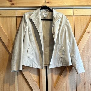 Kim Rodgers Signature GUC Blazer in Beige/Tan